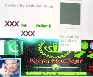 PG College website captures Pakistani hackers