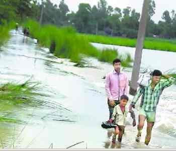 Ceased flooding but villagers problems grew