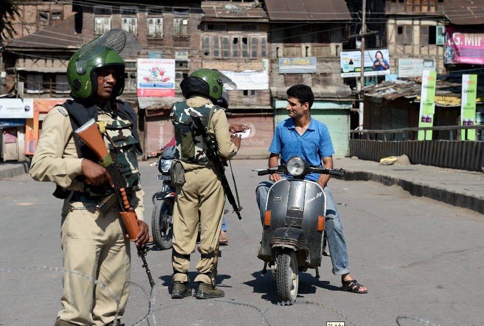 heavy security on friday in kashmir valley