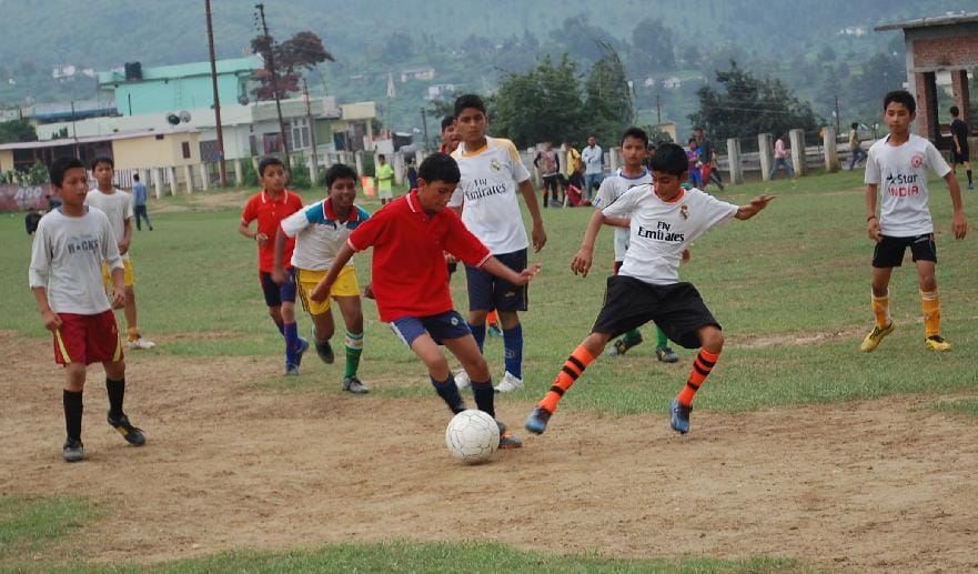 The football match in Champawat