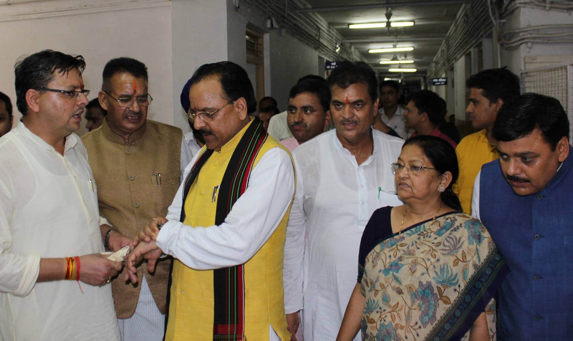 high voltage drama in uttarakhand assembly special session.