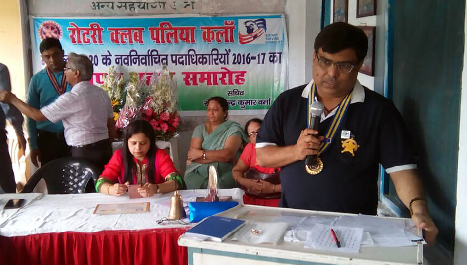 Rotary clubs elect Officials assumed office