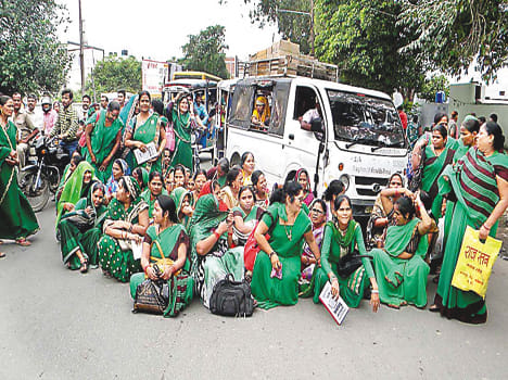  Additional work blocked roads in protest