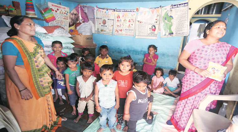 anganwari, creche center, play school, under vigilance, SWD action, chandigarh, 