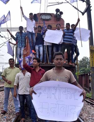 BSP workers posed for photographs in front of the engine stand