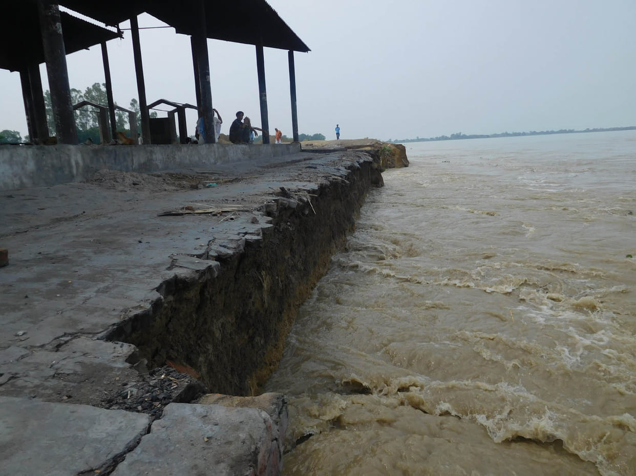 has dire Ghagra river
