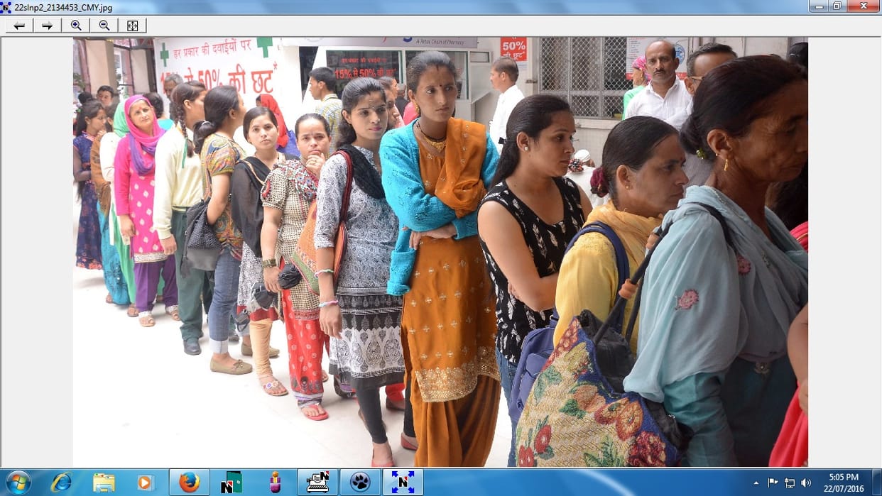 Patient face problem in solan Hospital