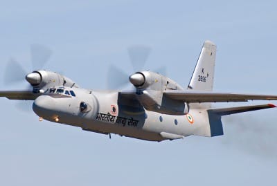 Indian Air Force AN-32 plane flying from Tambaram (Chennai) to Port Blair has gone missing