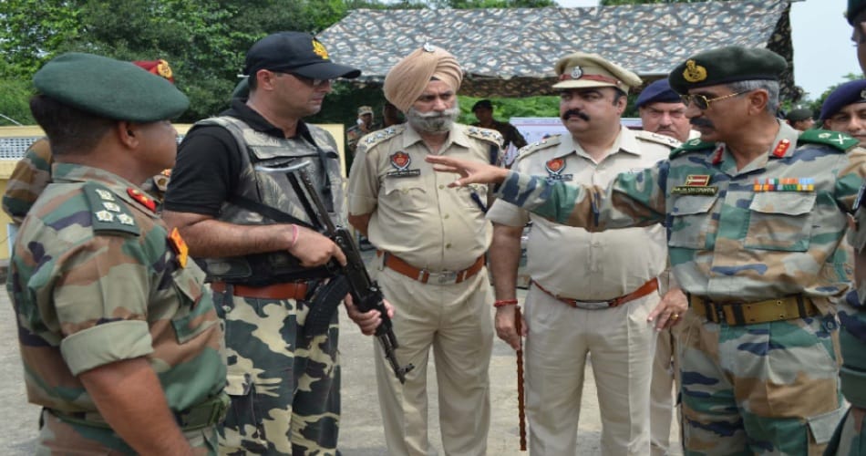 terrorist attack mock drill pathankot by Indian Army