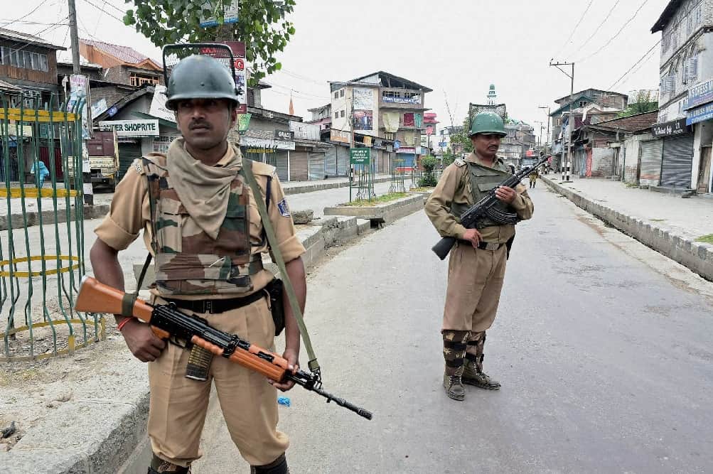PICS: Valley remains tense, tight security