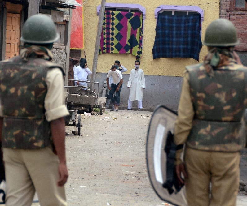 PICS: Valley remains tense, tight security