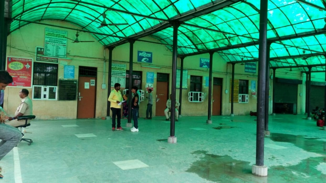 patients did not reach in medical college and district hospital