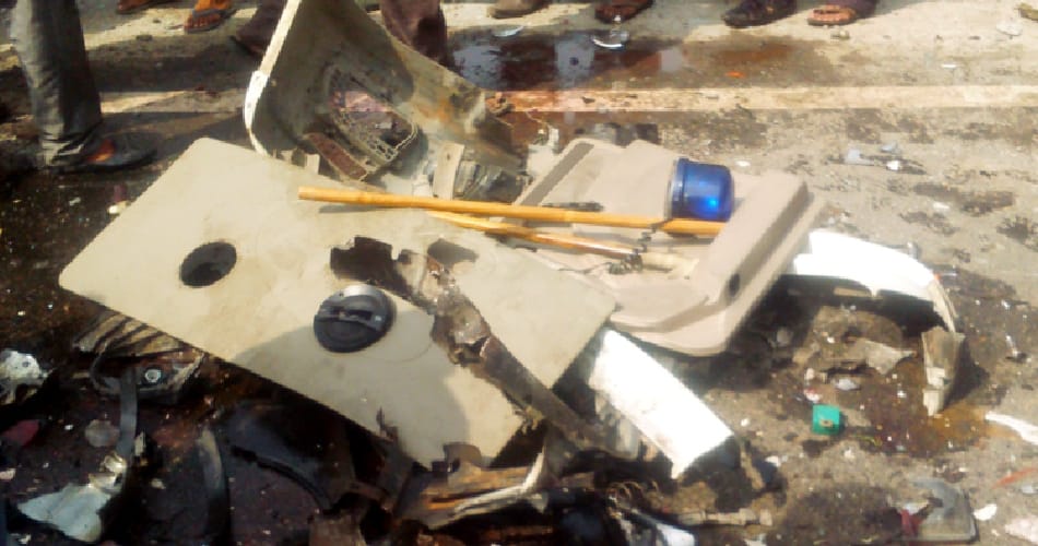 accident, road accident, sho and drivers died in road accident, mandi gobind garh road accident