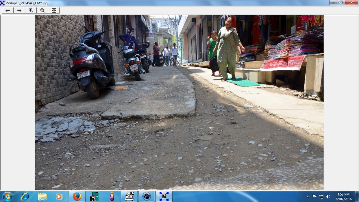 circuler road not repair in solan