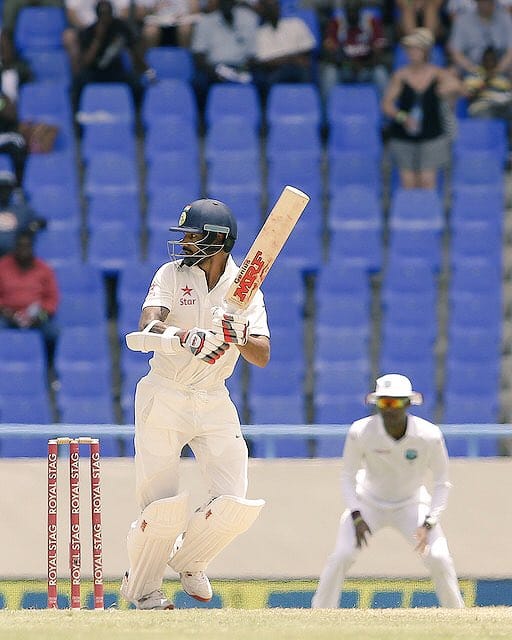 India Dominates On 1st Day with Kohli Hitting A Ton