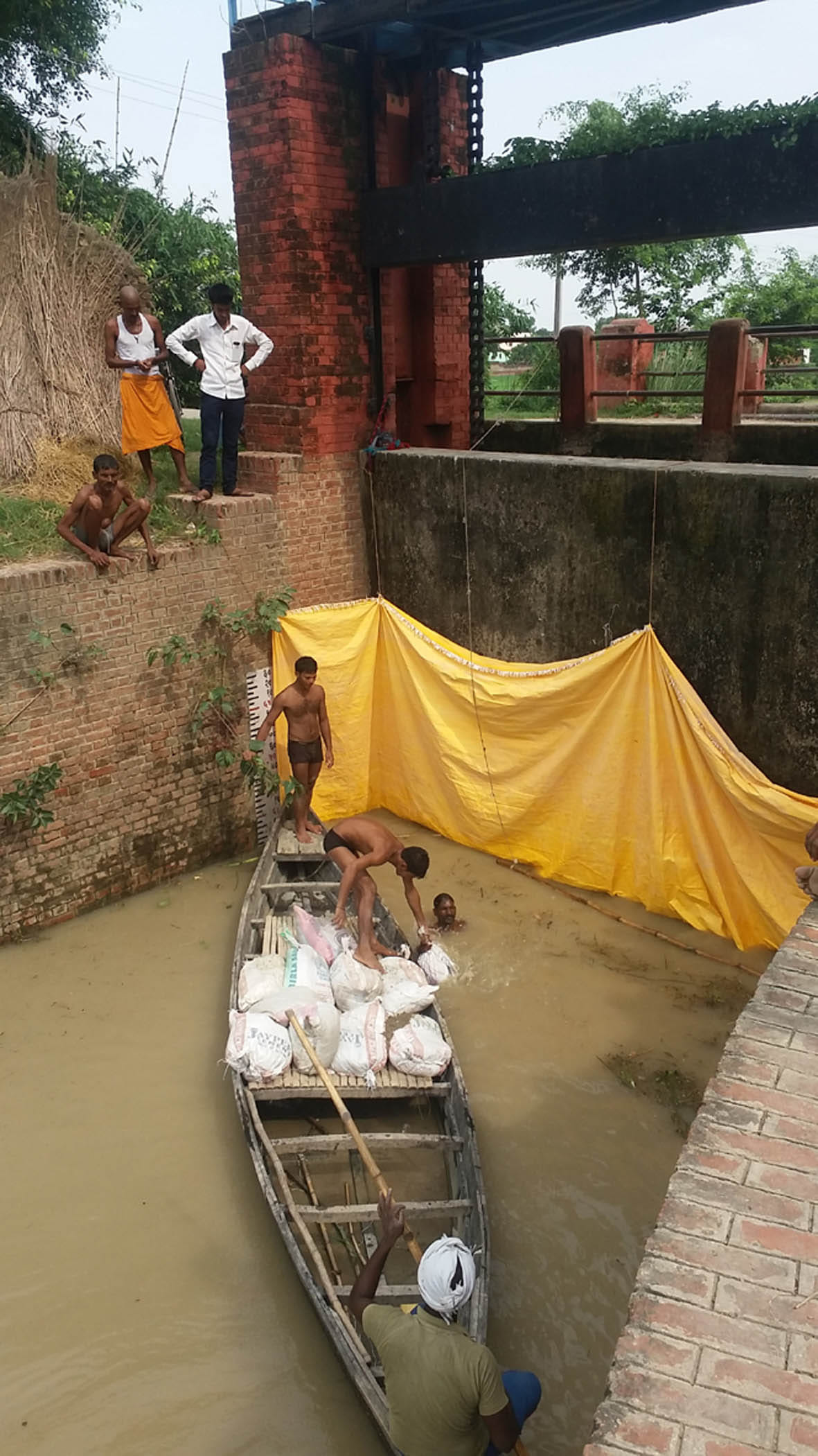 Farmers holding permanent solution