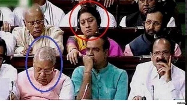 Prime Minister and his ministers also take a nap in parliament