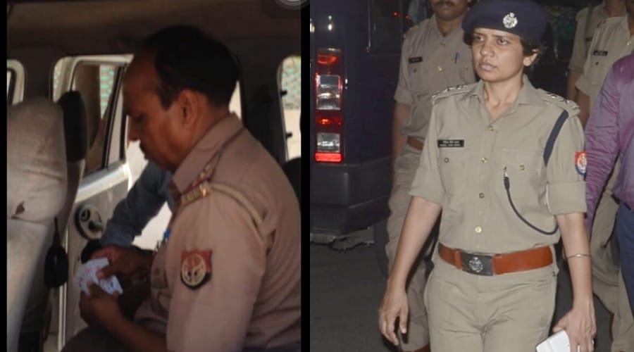 manjil saini takes action against three policemen 