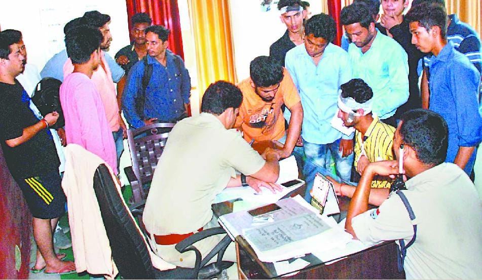 MB college students beatings, stone throwing