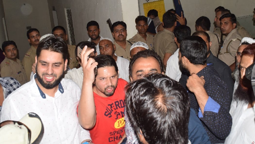 Son of BSP minister warn police constable after being stopped by traffic violation 