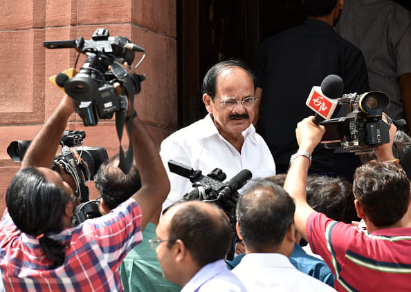 Will Opposition sack those who abused Prime Minister and Smriti Irani, asks Venkaiah Naidu