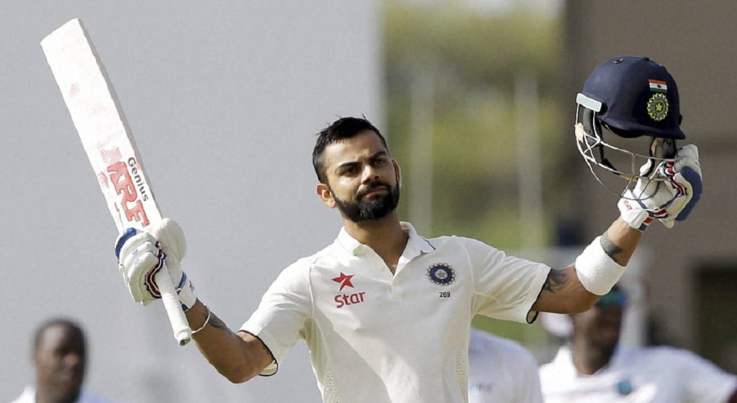 virat kohli first indian captain who double ton at away