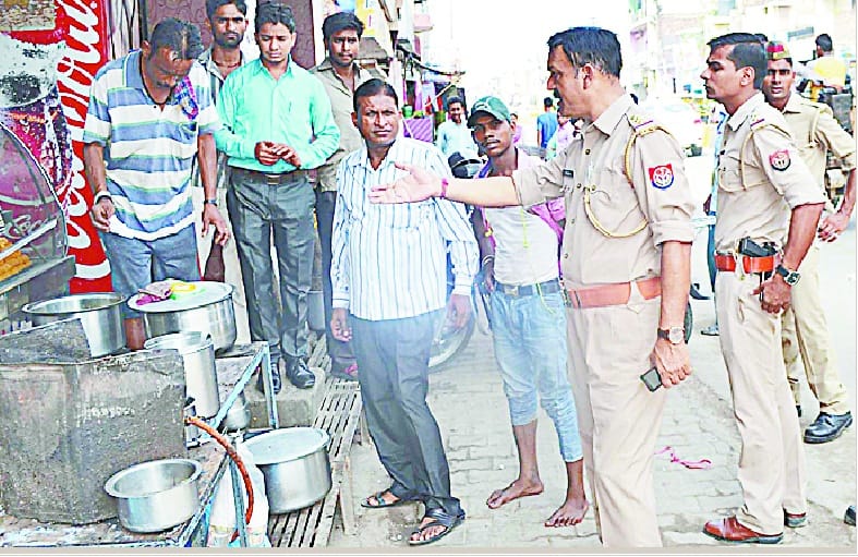 kanwad yatra : ancroachent remove