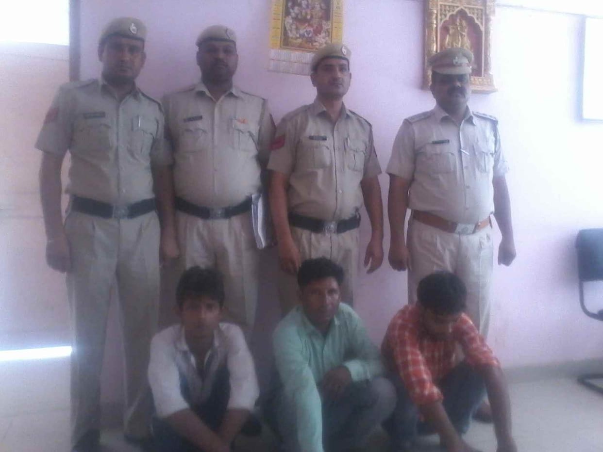 eight arrested