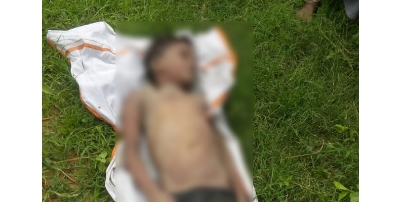 child dead body fopund in lucknow