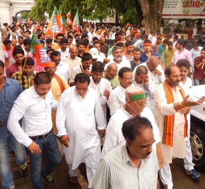 BJP to woo voters of UP in 100 days