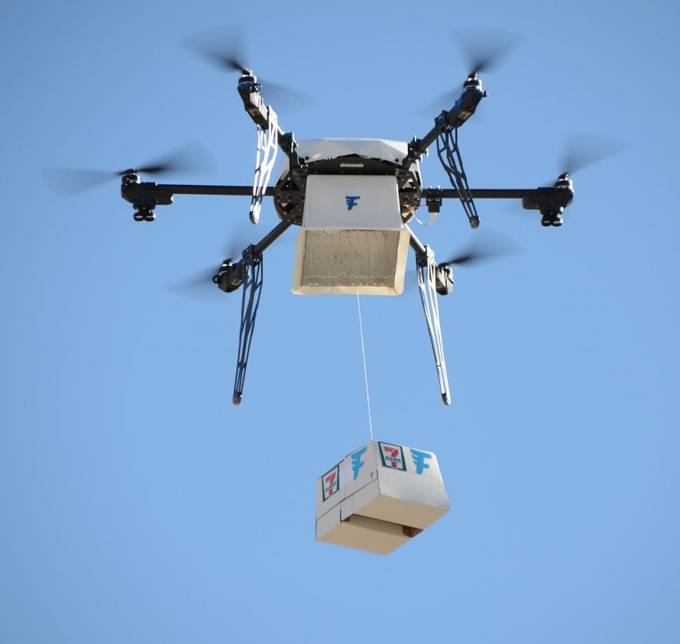 first drone delivery on us soil