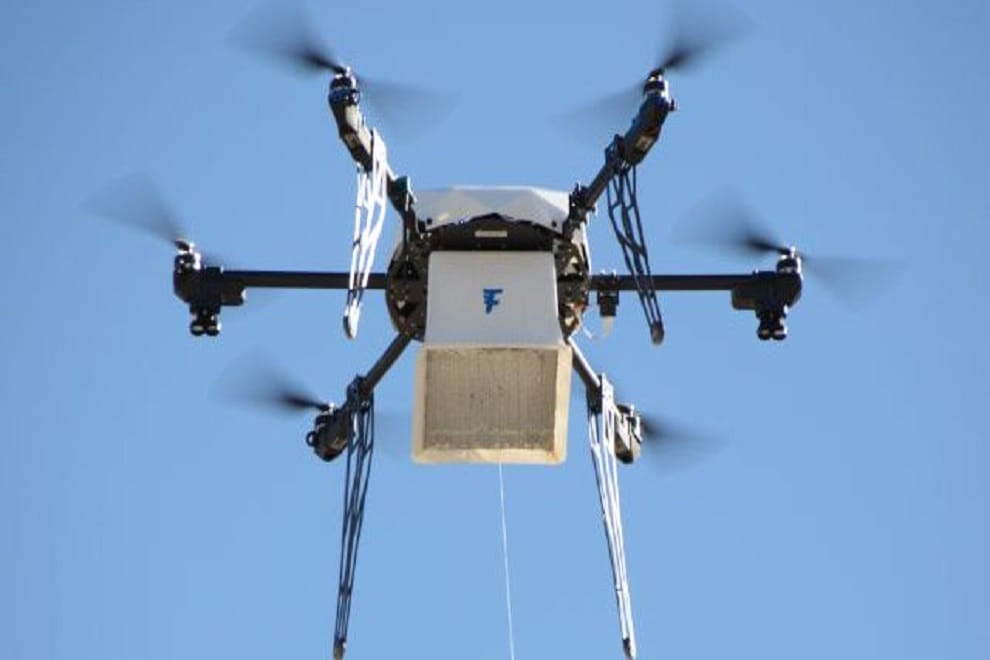 first drone delivery on us soil