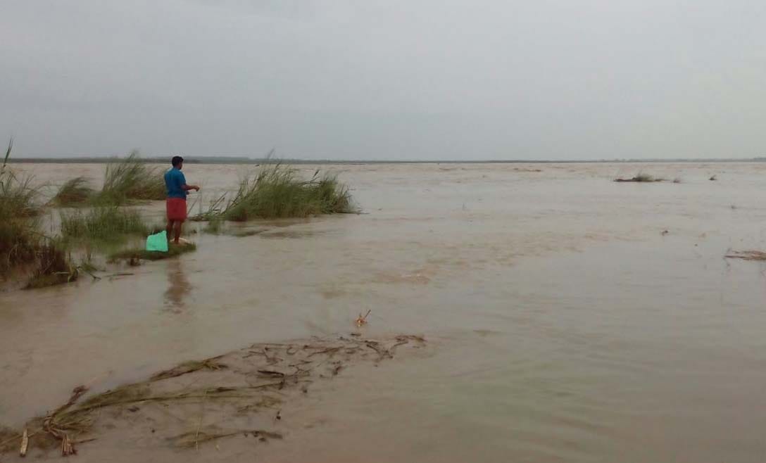 Initially consisting of Nepali rivers Sharda devastation