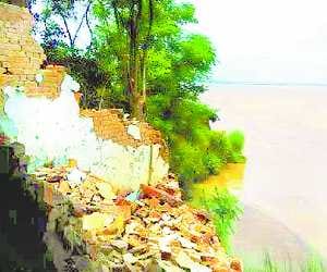  Water levels receded in Sarayu