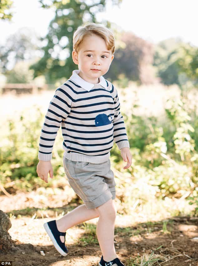 Kate and William accused of 'animal cruelty' over picture of Prince George with dog