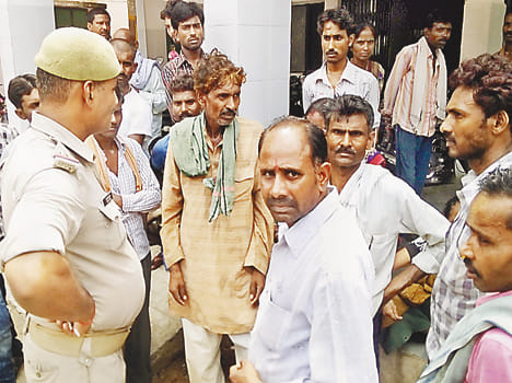 Infighting woman burnt