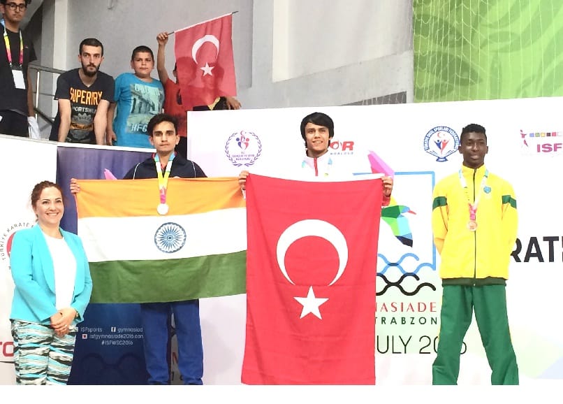 Tarky karate Championship jhajhar, Mnjeet won the match, jhajhar/Bahadurgarh