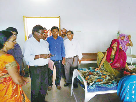 Seven doctors and 15 employees were missing inspection
