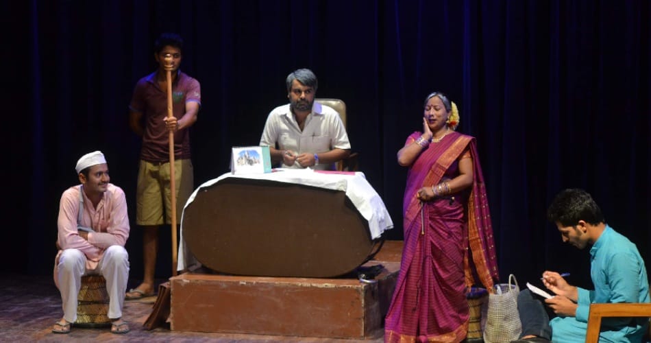 khamosh adalat jari hai drama play Punjab kala bhawan chandigarh