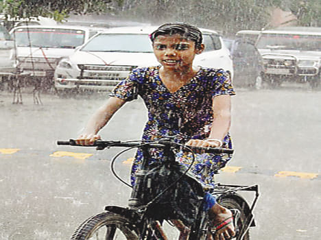 The rain broke the 2014 record