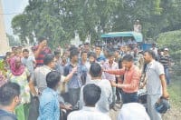 case of beating a girl, jaam, karnal