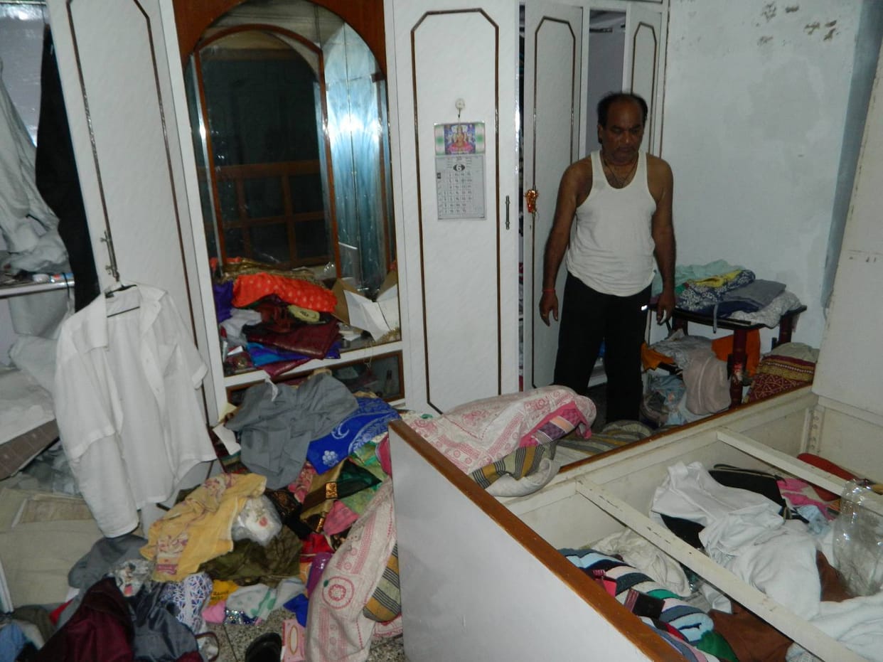 stolen in a house 
