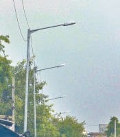 street lights, damaged, problam, dark