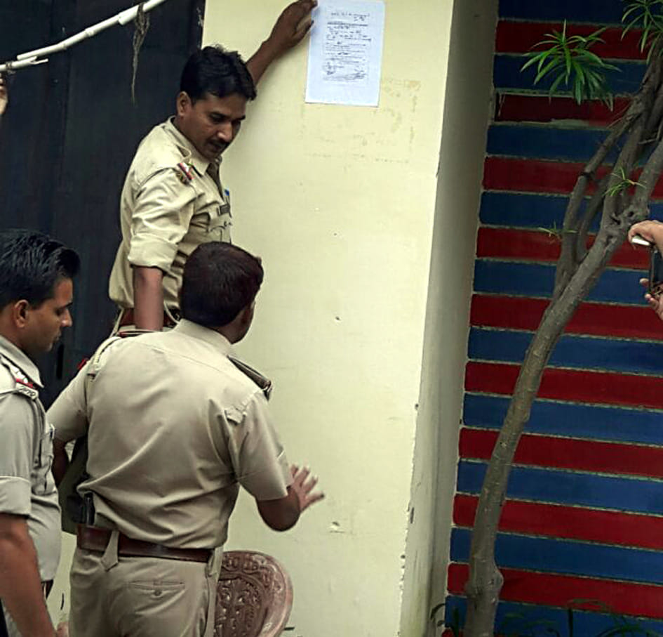 An accused attachment proceedings