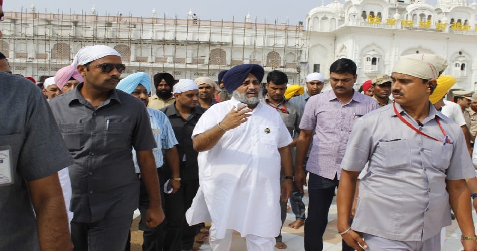 sukhbir badal says about parliament video by mann