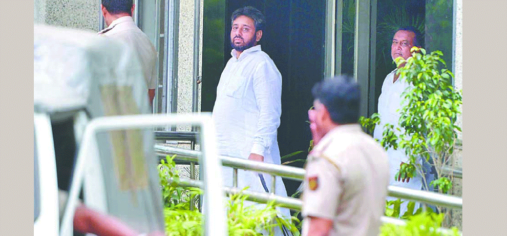 Amantullah another FIR, had threatened to throw the dead body into pieces Yamuna