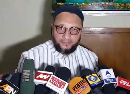 Asaduddin Owaisi charged on government for situation of Kashmir