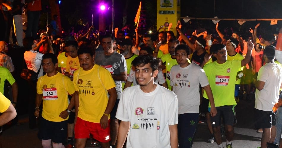 marathon, night marathon, half marathon, chandigarh first night marathon, sukhna lake