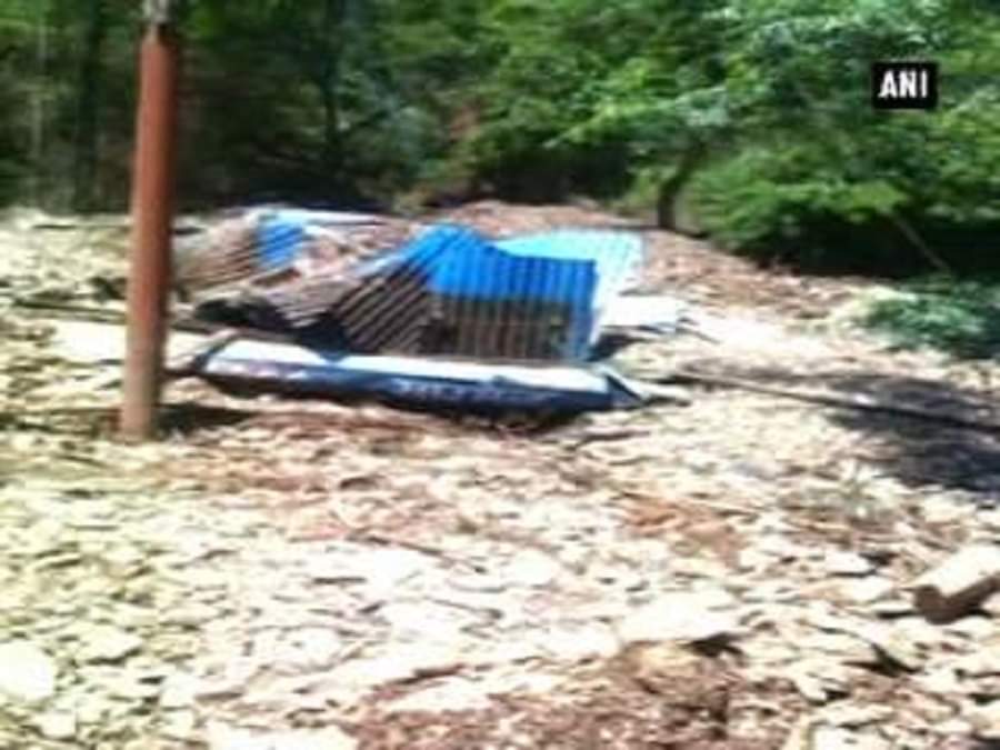 टिहरी में बादल फटने से नुकसान