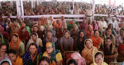 cm khattar launched 8 new projects at bahadurgarh